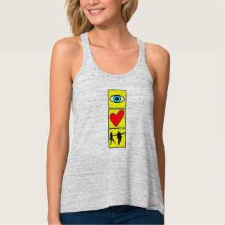 i love west coast swing / dance singlet