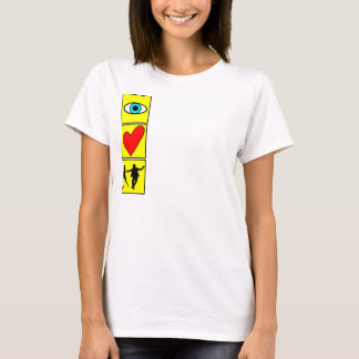 i love west coast swing / dance T-Shirt