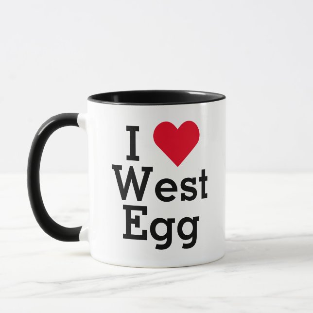 I Love West Egg Mug (Left)