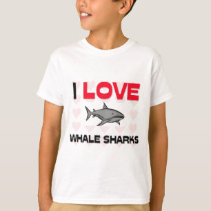 I Love Whale Sharks T-Shirt