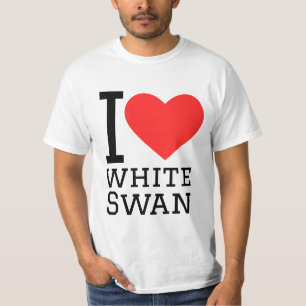 I love while swan T-Shirt