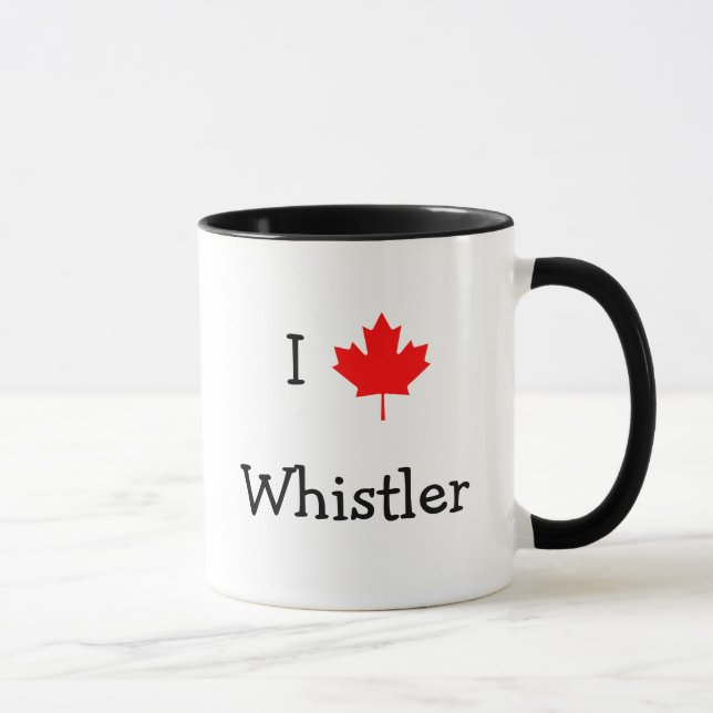 I Love Whistler Mug (Right)