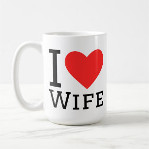 I love wife coffee mug