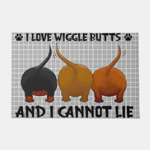 I love wiggle butts And I Cannot Lie Doormat