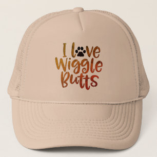 I Love Wiggle Butts Hat