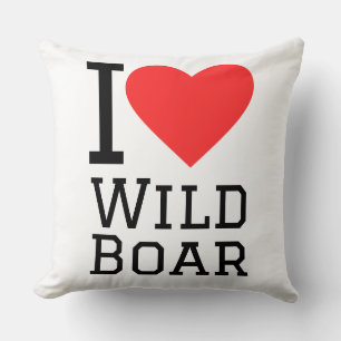 I love wild boar cushion