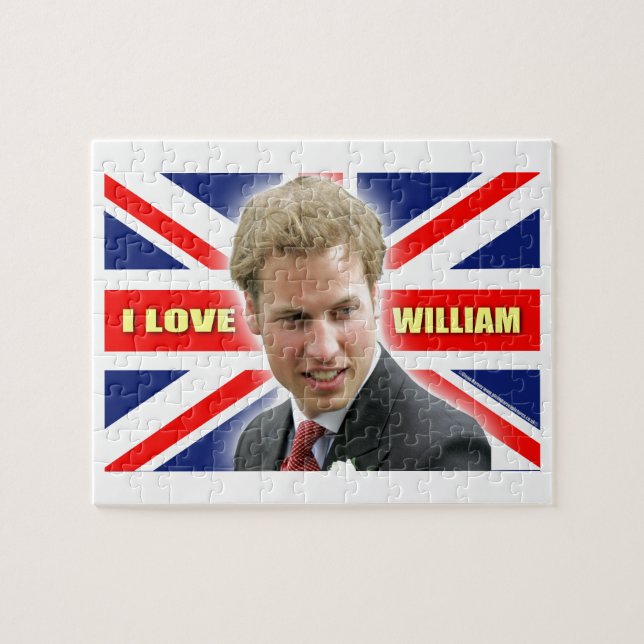 I Love William Jigsaw Puzzle (Horizontal)