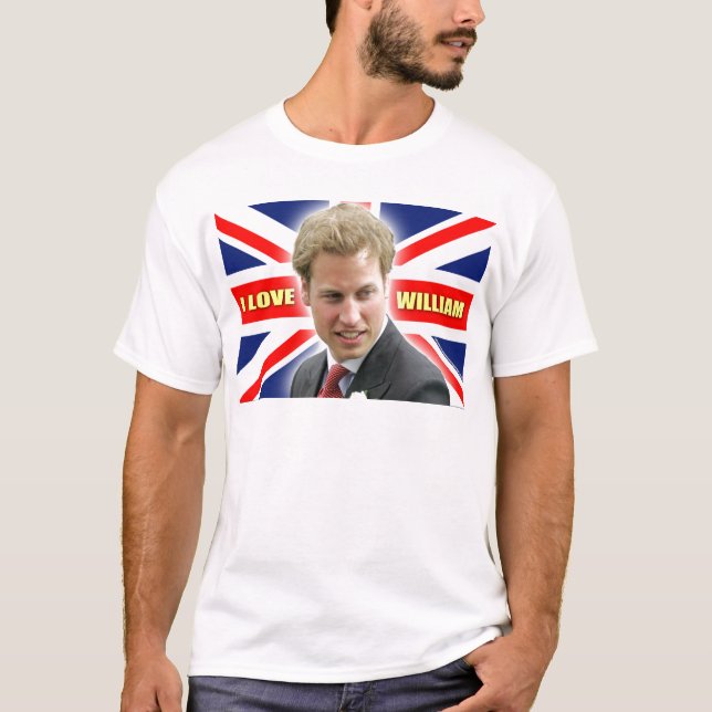 I Love William T-Shirt (Front)