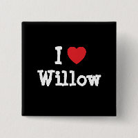 I love Willow heart T-Shirt