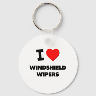 I love Windshield Wipers Key Ring