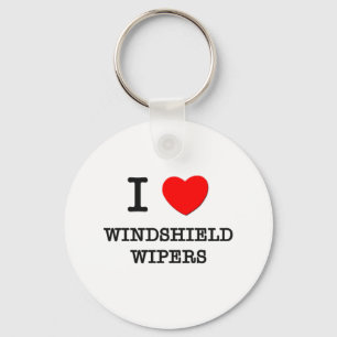 I Love Windshield Wipers Key Ring