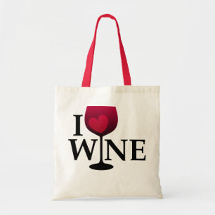 I Love Wine Bag