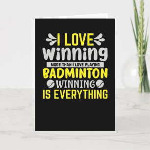 I love Winning Card