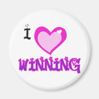 I LOVE Winning Magnet