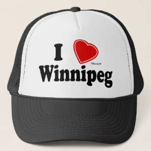 I Love Winnipeg Trucker Hat