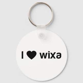 I Love Wixa Key Ring