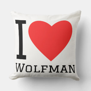 I love wolfman cushion