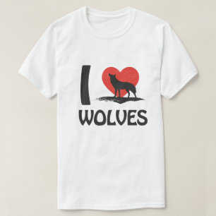 I love Wolves T-Shirt