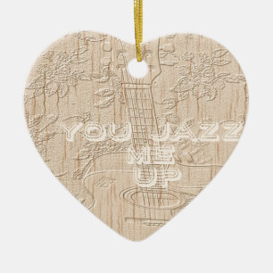 I love wood going brown Hakuna Matata Ceramic Tree Decoration