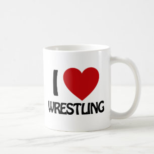 I love WRESTLING Coffee Mug
