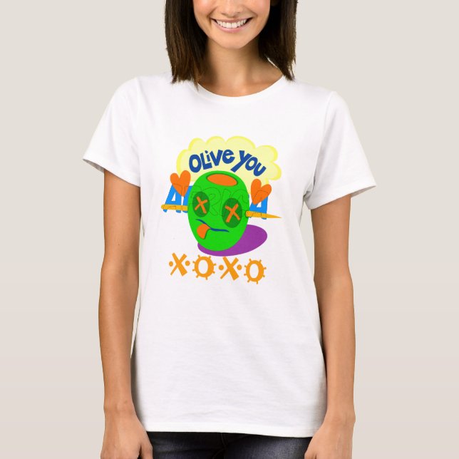 I Love XOXO Africa beautiful amazing text quote  T-Shirt (Front)
