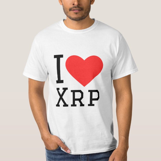 I love Xrp  T-Shirt (Front)
