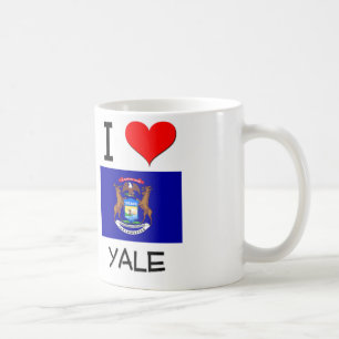 I Love Yale Michigan Coffee Mug