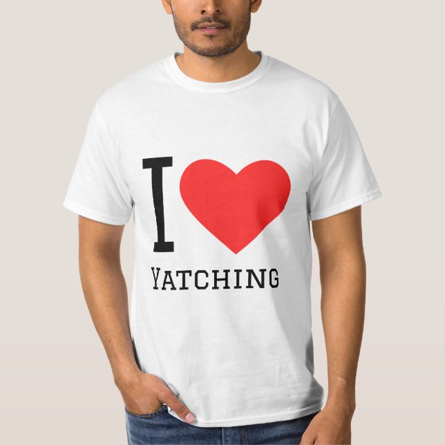 I love Yatching T-Shirt (Front)