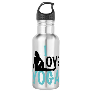 I Love Yoga 532 Ml Water Bottle
