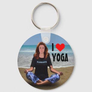I love Yoga Key Ring