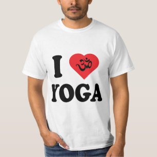 I Love Yoga Men's T-Shirts
