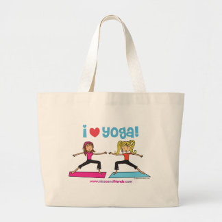 I love Yoga tote bag