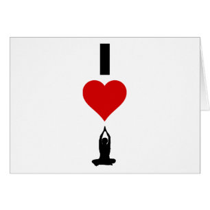 I Love Yoga (Vertical)