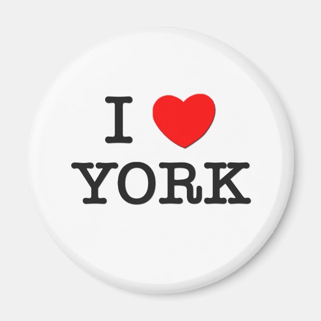 I Love York Magnet (Front)