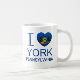 I Love York, PA Coffee Mug
