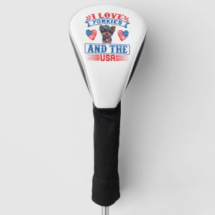 I love Yorkies and the USA 01 Golf Head Cover