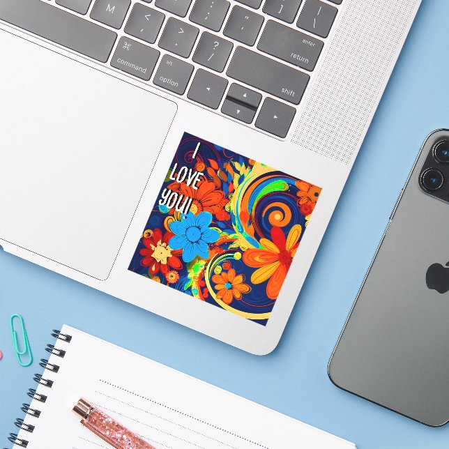 I Love You (Laptop w/ iPhone)