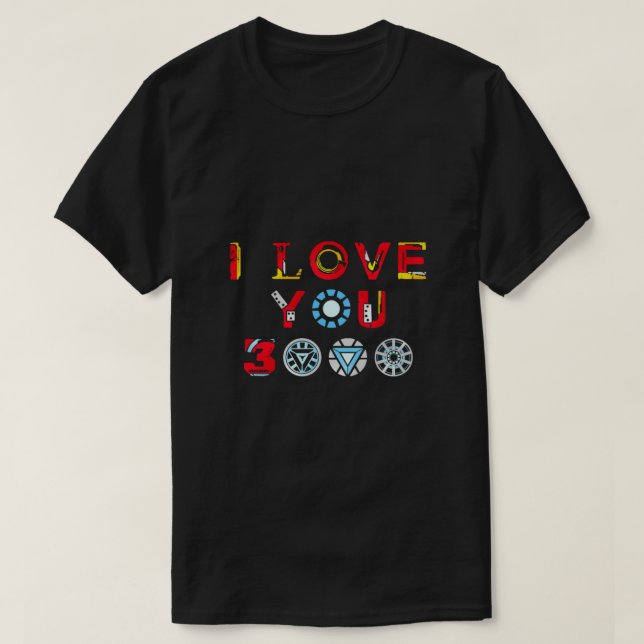 I Love You 3000 v3 Classic  T-Shirt (Design Front)