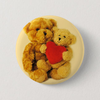 I love you 6 cm round badge