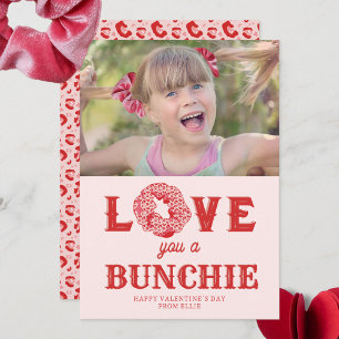 I Love You A Bunchie Punny Valentine Card