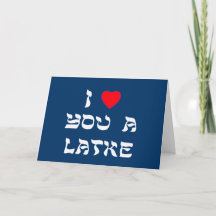 I Love You a Latke