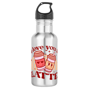 I Love You A Latte 532 Ml Water Bottle