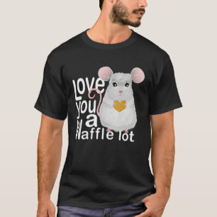 I Love You A Waffle Lot Mouse Shares its Heart T-Shirt