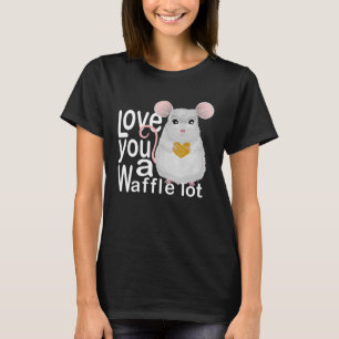 I Love You A Waffle Lot Mouse Shares its Heart T-Shirt