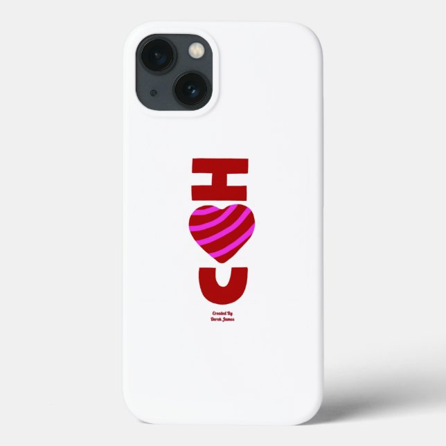 I Love You Apple iPhone 13 Case (Back)
