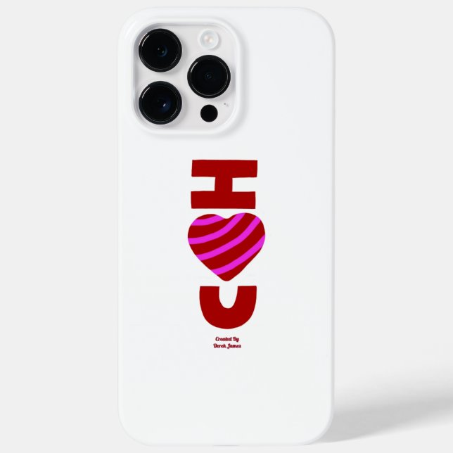 I Love You Apple iPhone 14 Pro Max Case (Back)