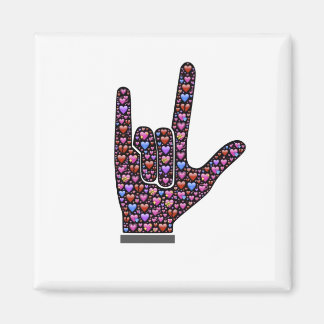I Love You ASL Magnet