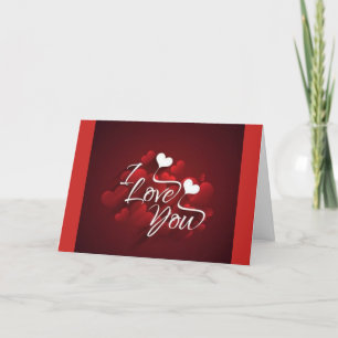 ***I LOVE YOU*** AT CHRISTMAS & ALL YEAR THROUGH HOLIDAY CARD