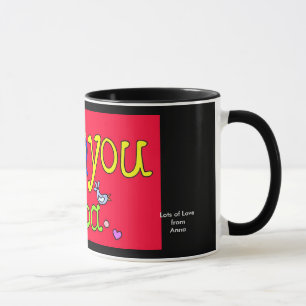 I Love You Baba to Personalise Mug