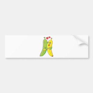 I Love You Bananas Bumper Sticker